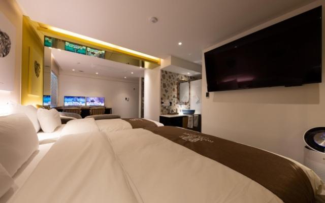 Hotel In Cafe Doksan Szöul Kültér fotó
