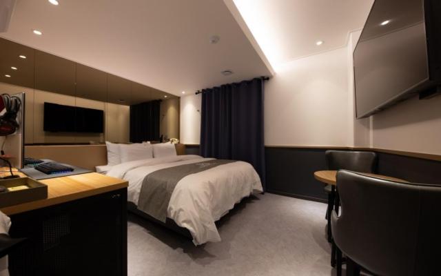 Hotel In Cafe Doksan Szöul Kültér fotó