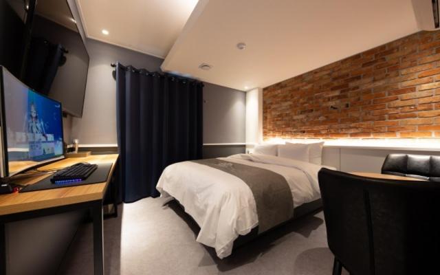 Hotel In Cafe Doksan Szöul Kültér fotó