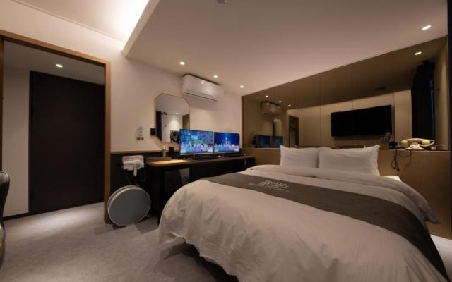 Hotel In Cafe Doksan Szöul Kültér fotó