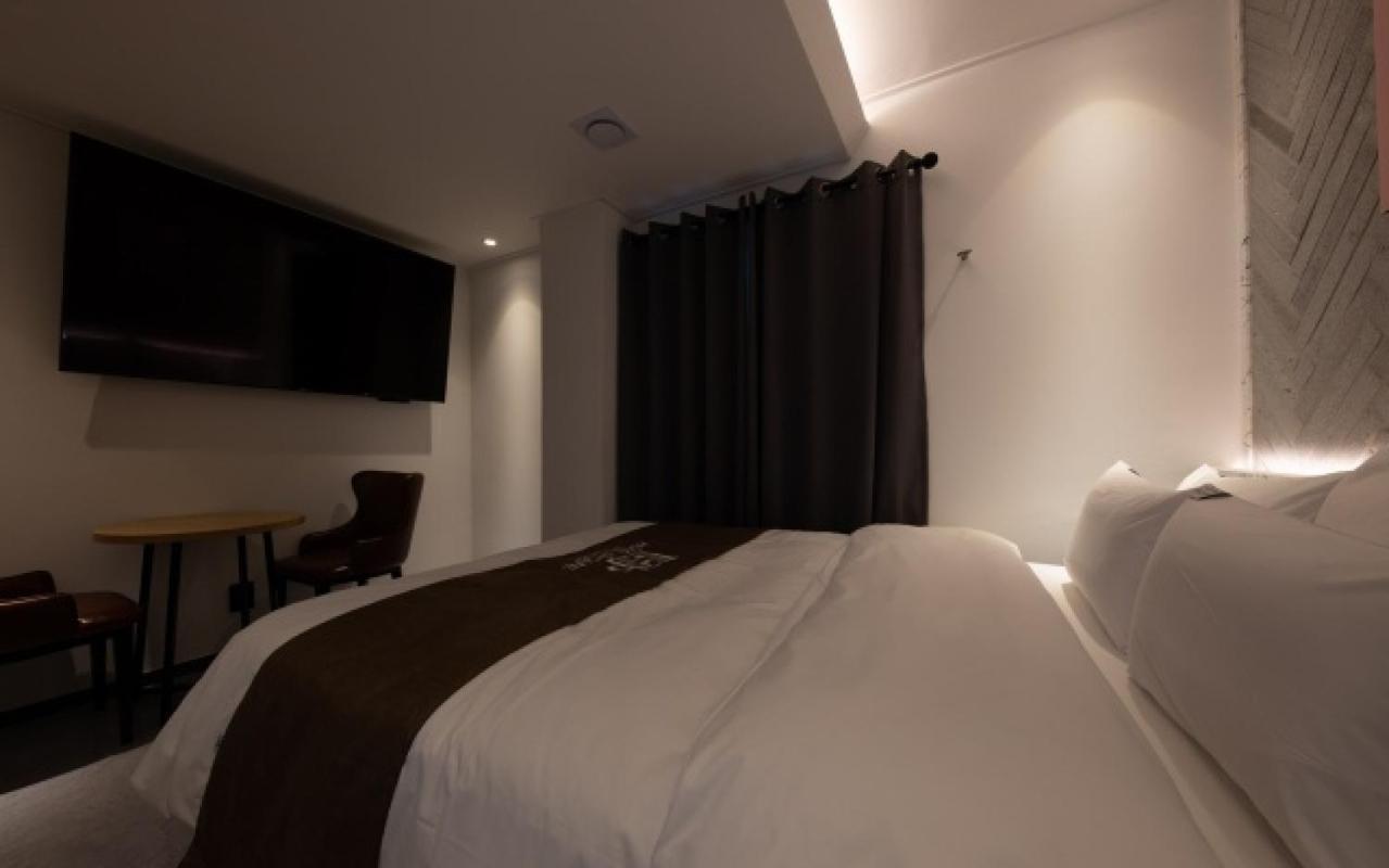 Hotel In Cafe Doksan Szöul Kültér fotó