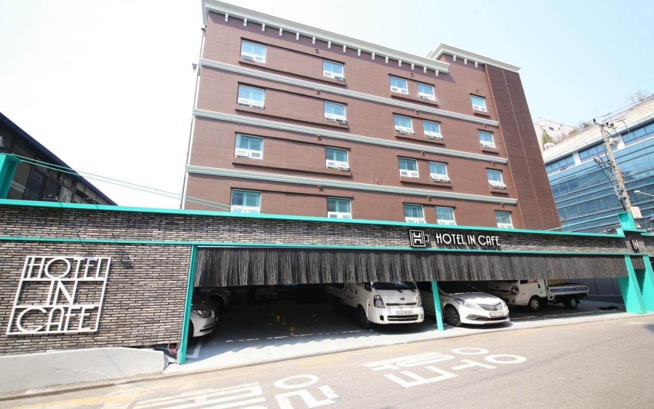 Hotel In Cafe Doksan Szöul Kültér fotó
